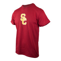 USC Trojan Basics Team Trojan Cardinal SC Interlock T-Shirt